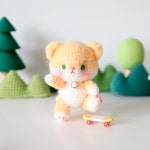 [코바늘 DIY] 소다캣과 체리빗 코바늘 인형 뜨개 뜨개질 인형 뜨기 키트 패키지 : 바이브리
