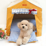 패리스독 프릴 강아지 프레임 하우스 애견집 (2color) : 견인구역