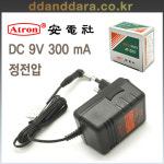 안전사 DC 9V 300mA 정전압 이펙터 아답타 : 딴따라몰
