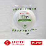 롯데 elife 친환경접시 탄산칼슘 10P 180mm일회용그릇 : 씨즌팜