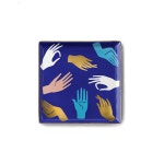 세라믹 트레이 캄싸(블루) - Ceramic Trays Hamsa(Blue) : alkovloves