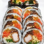 텔푸드 김밥 돈까스 한줄 분식 1.5kg 업소용 : 연주푸드