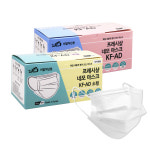 식약처허가 kf-ad 일회용 마스크 50매 덴탈 비말차단 마스크 대형 화이트 1개 : 제이팜플러스