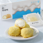 청년떡집 디저트 크림떡 3종 선물 세트 찐우유떡 옥수수크림떡 인생떡 : 청년떡집
