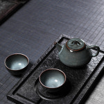 엔틱 다도 도자기 찻잔 주전자 세트 Longquan의 청자 한 냄비 두 컵 쿵푸  283 : 샵앤모아