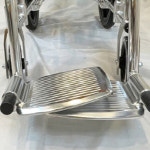 의료기상사 경량휠체어 수동 휴대용 접이식 노인 휠체어 알루미늄 : 원투원메디