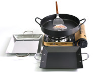 경질 사각 철판 볶음팬 소소 곱창팬 순대 닭갈비 캠핑 인덕션 IH 호떡판 3PLY 전판 전팬 : 쿡뱅크