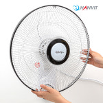 화장실선풍기 벽걸이선풍기 욕실 벽걸이형 선풍기 16인치 : 기업엠알오스토어