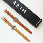 애플워치11 10 스트랩 울트라 9 8 7 6 SE2 SE 3 호환 앤썸 가죽 스트랩 쥬빌레 시계줄 슬림 밴드 44/45/46/49mm : 아킴