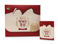 [무료배송] 흑진주 행복한 홍삼 90ml 30포 : 가재골진안홍삼