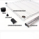 경량렉선반 1200 와이드 빵 진열대 철 앵글 메탈 중량 멀티 펜트리 랙 : 유투데이라이프