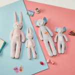 모던하우스 보들보들 로로 토끼 애착인형 L (PY0821002) : 엔씨충장점
