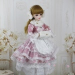 구체관절인형 옷 인형옷 1/4 1/3 SD MSD SD1/3 C0399 스카프 팰리스 빈티지 : WORLDSHIP