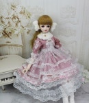 구체관절인형 옷 인형옷 1/4 1/3 SD MSD SD1/3 C0399 스카프 팰리스 빈티지 : WORLDSHIP