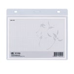 네임모아 450 관광명찰케이스 민(끈없음) 157x120mm 세미나 출입증 단체행사용 : 노니사자