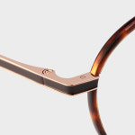 이츠모 라이터 C3 레오파드 로즈골드 솔텍스 여자 남자 동그리 티타늄 안경 : 오마이선글라스 코리아