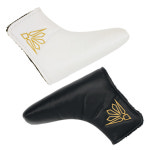 골프 라운딩준비물 퍼트커버 고급자수 PU 일자 퍼터커버 골프채덮개 클럽보호 카바 : 어반골프 앤 라이프