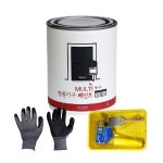 노루표 방문 가구 문틀 문짝 친환경 셀프 페인트 수성 1L 에보니 네이비 아이보리 화이트 : 올데이홈