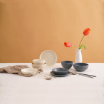 모던플러스 메트 무광 코팅 프리미엄 도자기 커플 홈세트 10종 : 주식회사 아이쿡스