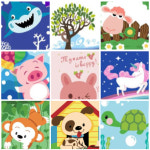 초급 DIY 명화 유화그리기 피포페인팅 유치원 어린이집 초등학생 방학 취미 미술 어린이날선물 30종 Ver.3 : 주라리빙