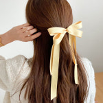 여성 골프 러블리 롱 왕리본 헤어끈 (30color) : 티앤드 골프