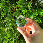 썬캐쳐 크리스탈 지구볼 풍수구슬 풍수수정 탁한기운정화 유리구슬 : 기모아 풍물쇼핑몰