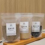 [당일제조] 국산 껍질벗긴 들깨가루 200g 국산들깨 100% : 신림기름고추집