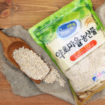 25년산 국산 햇곡 찰보리 1kg : 증안리약초마을