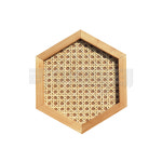 라탄 우드 소품 트레이 감성캠핑 피크닉 플레이트 장식 : 라이트 형제