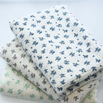 133 [면100] 대폭 거즈 이중요루 바람꽃 원단 바이오워싱 블랭킷 키친크로스 손수건 : 늘품패브릭