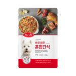 [노즈워크] 바우와우 혼합간식 강아지 노즈워크 훈련 칭찬 시그니처 간식 치즈+연어+닭고기+야채, 150g, 1개 : 바우와우몰