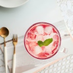 아포가토 잔 아이스아메리카노컵 240ml 스푼 세트 냉커피잔 : 어드밴트리