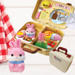 얌얌 피크닉 가방 소풍 아기토끼가 사는집 미미월드 동물 인형 펫 장난감 완구 : 엘리빅마켓
