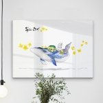 il552-폼아크릴액자78CmX56Cm_꿈꾸는고래 : 샵원츄