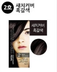 과일나라 후르츠왁스  헤어칼라 진주펄 염색약 2호 흑갈색 : 모든 화장품