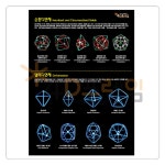 [포디랜드] 다면체 시리즈 포스터4 - 순환다면체 델타다면체 / 교과연계 (중1 수학 2학기 3.2 입체도형의 성질) / 교육기관용 - 최신 : 빅트리몰