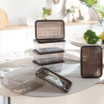 비트리 부드럽게 휘어지는 냉동실 냉장고 냉동 정리 반찬통 밀폐 용기 단품 : 비트리몰