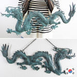 청룡 2p 좌우세트 조각상 동공예 벽장식품 HWD-706 : 하이아트