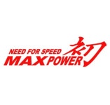 맥스파워(MAX POWER)로고 스티커 : 부치고