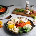 순우리푸드 춘천 닭갈비 300g x 2팩 1인분씩 소포장 닭갈비 밀키트 야채세트 패키지 : 순우리춘천닭갈비