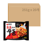 농심 생생야끼우동 화끈한맛 251g x 20개 : 으쓱몰