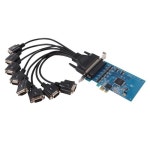 Systembase 시스템베이스 Multi-8C/PCIe 232 케이블 8포트 RS232 PCI Express 시리얼 통신 카드 : 퍼니케이블