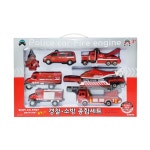 sg 소방차 종합세트 미니카 자동차 헬리콥터 : 에이스원 생활용품