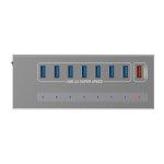 USB 3.0 A 7포트 퀵차지 C타입 PD충전 유전원 허브 NEXT-335TC-PD : 영건시스템즈