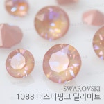 스와로브스키 더스티핑크 딜라이트 1088 Xirius Chaton V컷 스톤 네일파츠 : 더블오네일