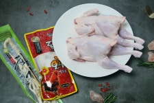 [치킨테이블] 국내산 삼계닭 55호 x2수 냉장 또는 냉동 : 치킨테이블