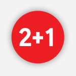 행사 할인스티커 1+1 원형30 세일스티커 상품 1000매 : 인팟 Inpod