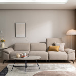 리바트 몰리세 4인 패브릭 헤드틸팅 소파 : 리바트