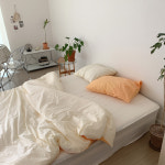 쥬시 바이오워싱 핸드메이드 침구 (차렵/홑겹/솜누빔커버) : 멜로 브라운