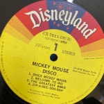 MICKEY MOUSE DISCO LP / 엘피 / 음반 / 레코드 / 레트로 / AA3046 : 옛생각 갤러리